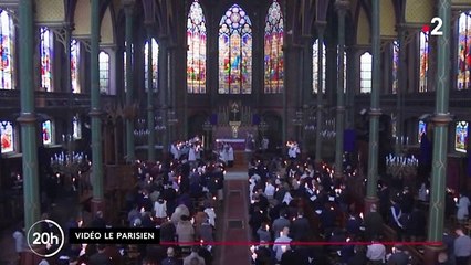 Pas de respect des règles sanitaires : Le parquet de Paris ouvre une enquête pour mise en danger de la vie d'autrui après les images de cette messe à l'église Saint-Eugène-Sainte-Cécile à Paris