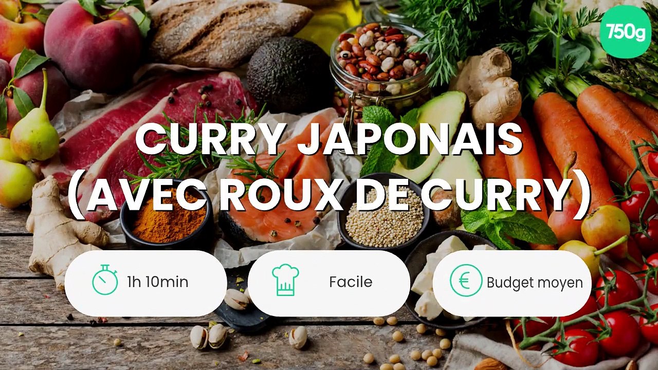 Curry japonais (avec roux de curry)