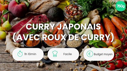 Curry japonais (avec roux de curry)