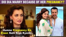 Dia Mirza Married Vaibhav Rekhi As She Was Pregnant? The Actress Issues Clarification