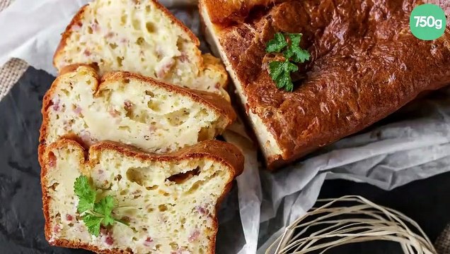 Cake aux lardons et gruyére