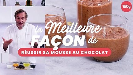 La meilleure façon de faire une mousse au chocolat