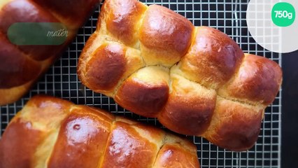 Brioche extra moelleuse sans lait