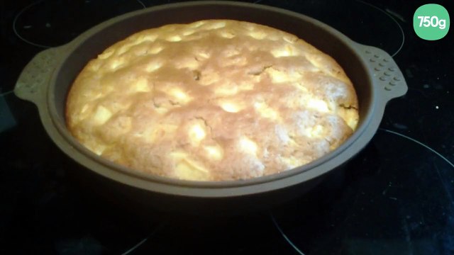 Gâteau aux pommes sans œufs sans beurre