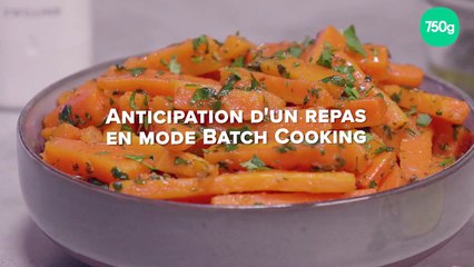 Carottes à la chermoula et pesto de fanes de carottes