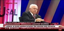 Perinçek: Erdoğan'ın yönettiği Türk hükümeti Montrö ve Lozan mevziinde savaşıyor; Tayyip Erdoğan buraya kelleyi koymuş