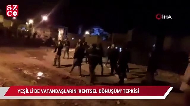 Yeşilli'de vatandaşların 'kentsel dönüşüm' tepkisi