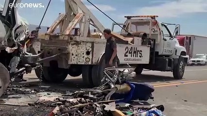 تصادم بين حافلتين في شمال المكسيك يخلف 16 قتيلا