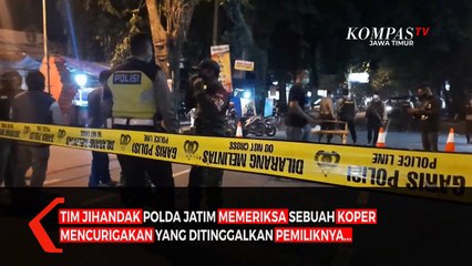Tim Jihandak Evakuasi Koper Mencurigakan di Mojokerto