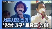 서울시장 선거 상황...