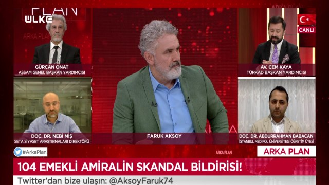 Arka Plan - Gürcan Onat | Cem Kaya | Nebi Miş | Abdurrahman Babacan | 6 Nisan 2021
