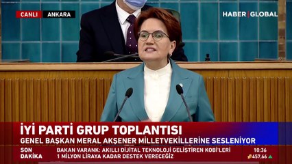 Akşener'den bildiri açıklaması