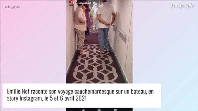 Emilie Nef Naf et Jérémy Ménès enfermés avec leurs enfants : leur croisière vire au cauchemar