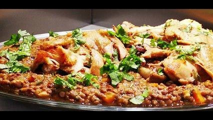 Recette De Lentilles Au Poulet - Un Bon Plat Simple, Facile Et Rapide À Faire, Vrai Délice De Saison