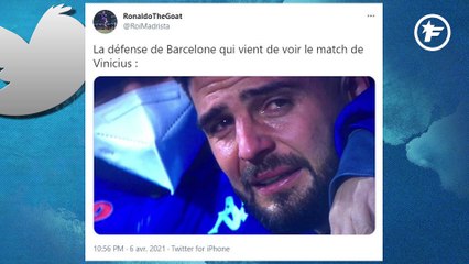 La masterclass de Vinícius Jr met le feu à Twitter