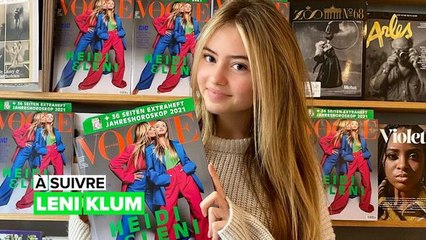 Leni, la fille adolescente de Heidi Klum, suit les traces de sa mère