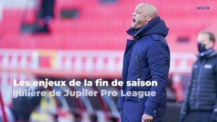 Les enjeux de la fin de saison régulière de Jupiler Pro League 2020/21