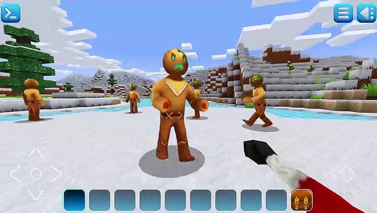 Winter mob: ACID GINGY  in Realmcraft Game || #minecraftfree​ game #blockcraft