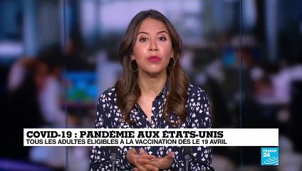 Covid-19 aux États Unis : tous les adultes éligibles à la vaccination le 19 avril