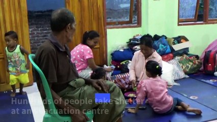 'Very scary': Indonesian evacuee recounts flood experience