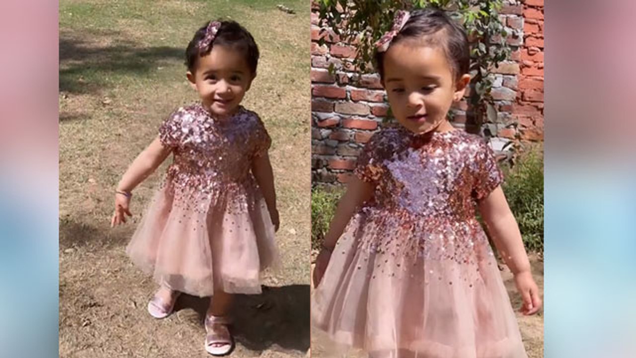 Jasmin Bhasin के गाने Pani Di Gal पर  Aly Goni की भांजी का क्यूट वीडियो देखिए | FilmiBeat