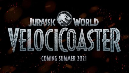 Jurassic World VelociCoaster - Announcement Trailer