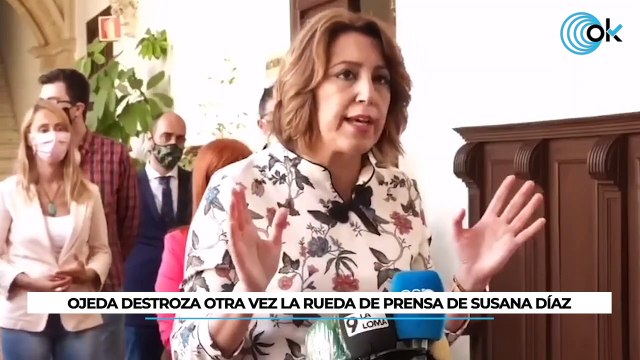 Ojeda destroza otra vez la rueda de prensa de Susana Díaz