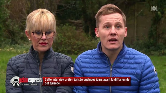 Images de l'accident impliquant Aurore et Jonathan, dans Pékin Express , sur M6