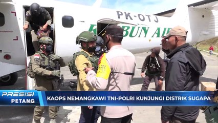Kaops Nemangkawi TNI-Polri Kunjungi Distrik Sugapa
