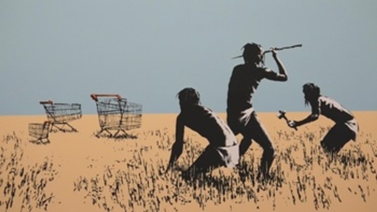 Bruselas muestra la "revolución" de Banksy a través de sus obras