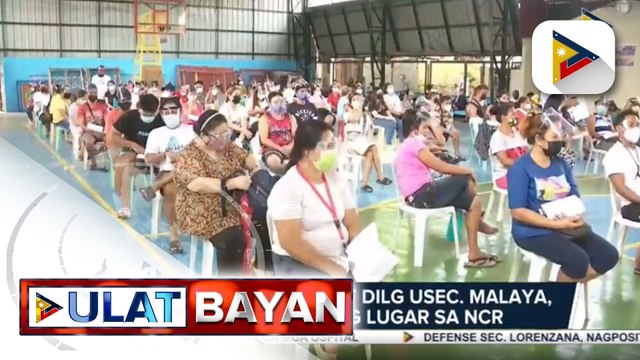 Pamamahagi ng ayuda mula sa National Government, sinimulan na; DSWD Sec. Bautista at DILG Usec. Malaya, bumisita sa ilang lugar sa NCR