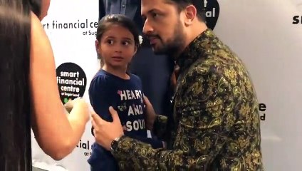 Atif Aslam cutest little fan moment Houston