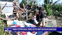 Rumah Rusak Berat Diterpa Badai Seroja, Warga Butuh Bantuan Bahan Bangunan