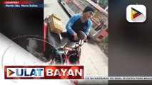 Food delivery rider na biktima ng fake booking, tinulungan ng mga kapwa delivery riders