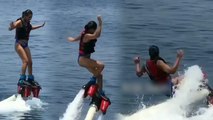 Nia Sharma का Flyboard पर बिगड़ा Balance, धड़ाम से गिरी; FUNNY VIDEO VIRAL | Boldsky