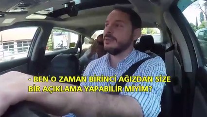 Berat Albayrak Seçim Taksi'nin direksiyonuna geçti