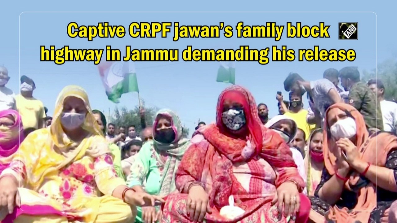 Bijapur Naxal attack: Captive CRPF jawan’s family block highway in Jammu