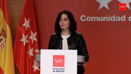 Ayuso: "El presidente del Gobierno o miente, o está ocultando datos"