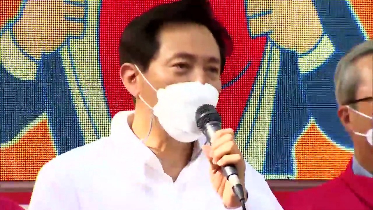 퇴근길에 다시 긴 줄…서울시장 투표율 50% 이미 넘었다