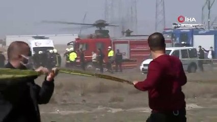 Konya'da askeri eğitim uçağı düştü: Pilot yaşamını yitirdi