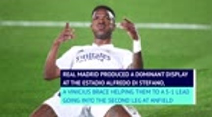 Real Madrid 3-1 Liverpool - Advantage Los Blancos