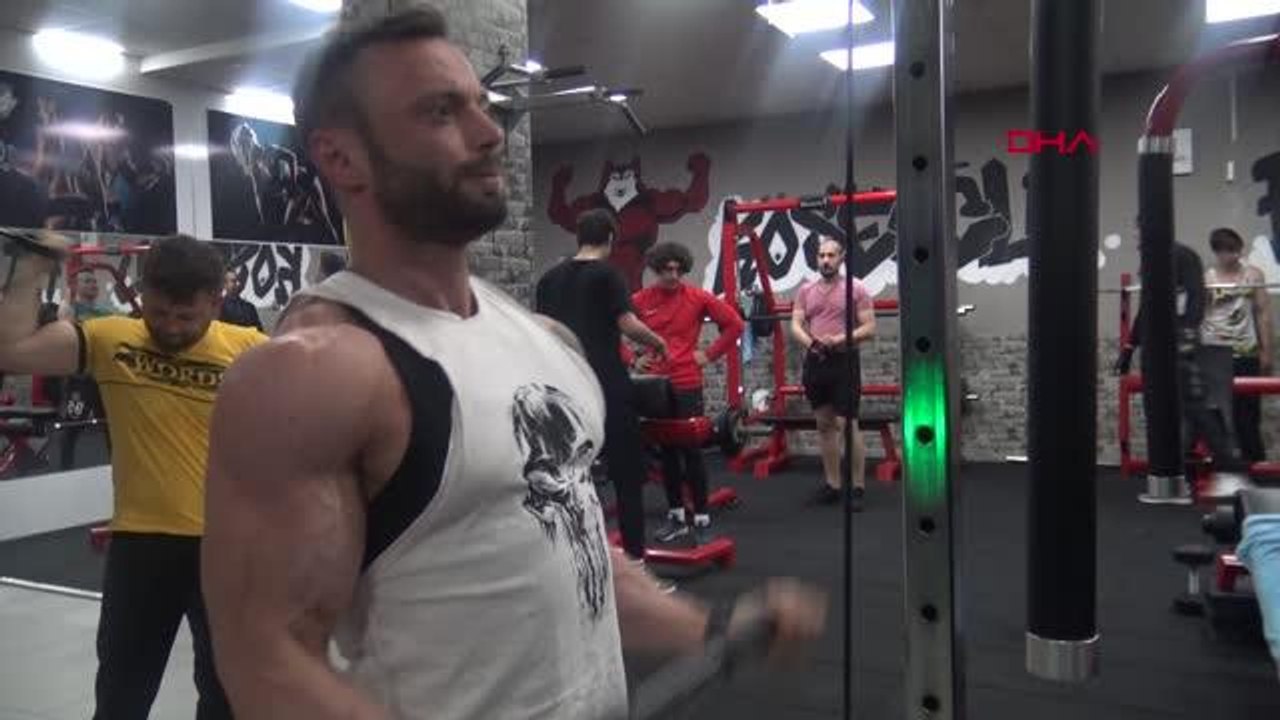 SPOR Aydınlı vücut geliştirmecinin hedefi Avrupa