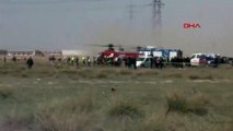 Konya'da gösteri uçağı düştü! Pilot şehit oldu