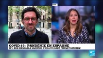 Covid-19 en Espagne : 70 % des espagnols vaccinés d'ici à fin août, promet Sanchez