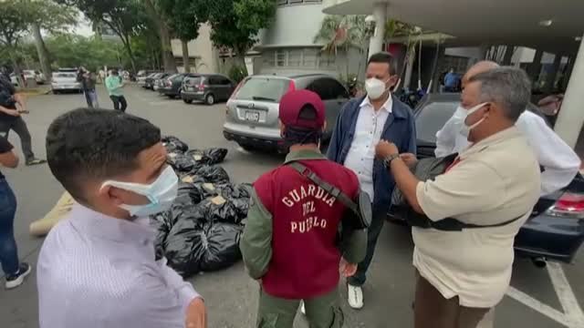 Futuros médicos protestan en Venezuela por la falta de vacunas