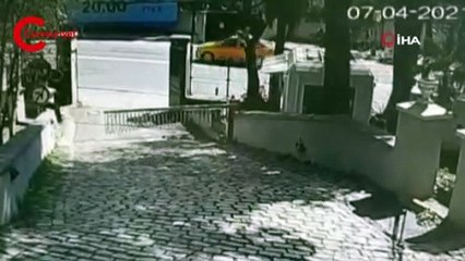 Beşiktaş'ta silahlı çatışma kamerada