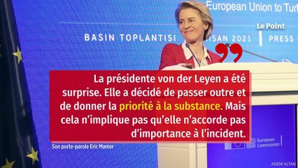 Polémique à Bruxelles après un affront fait à Ursula von der Leyen à Ankara