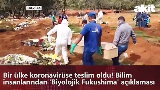 Bir ülke koronavirüse teslim oldu! Bilim insanlarından 'Biyolojik Fukushima' açıklaması