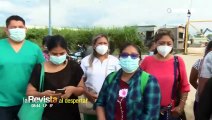 99 trabajadores quedan fuera del Hospital de Montero; reclaman el pago de cinco meses de sueldo
