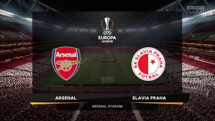 Arsenal vs Slavia Prague || UEFA Europa League - 8th April 2021 || Fifa 21